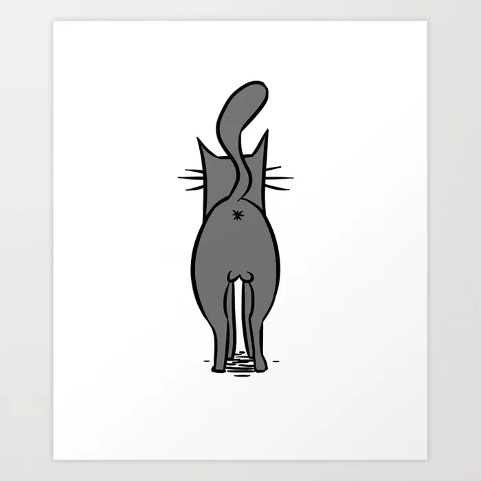 This buttz is actually from https://society6.com/product/cat-butt_print